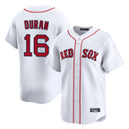 Silnrao B.Red Sox #16 Jarren Duran Player White Limited Home Game Stitched Jerseys1