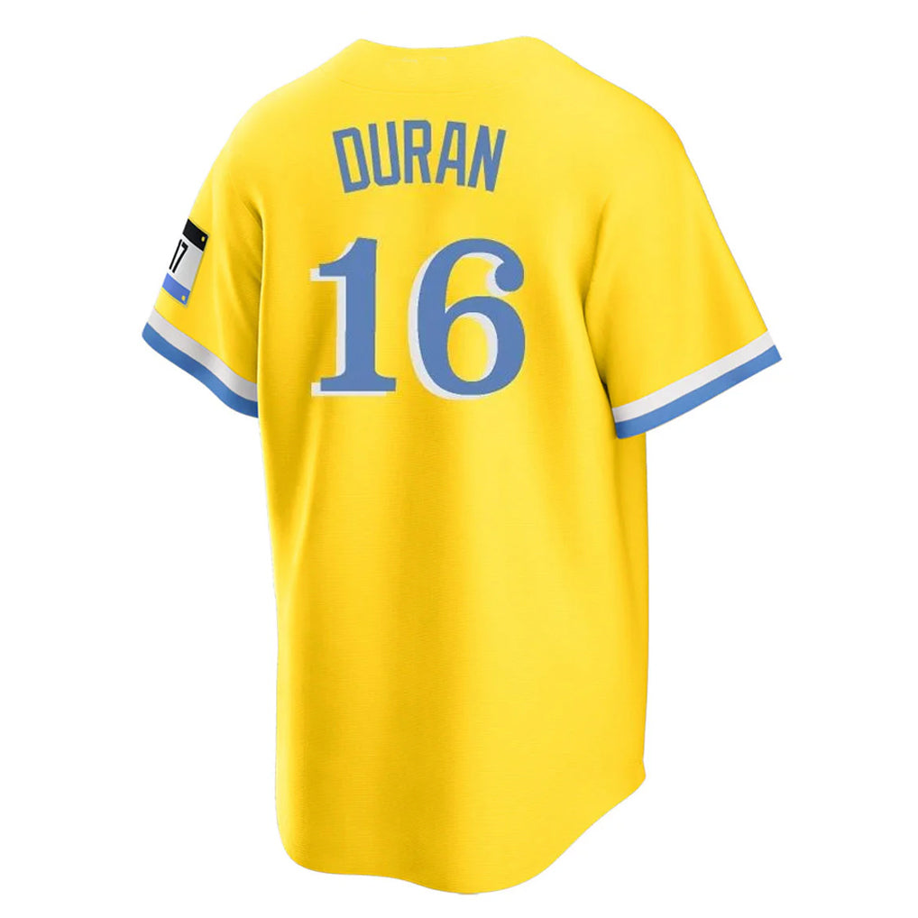 Silnrao B.Red Sox #16 Jarren Duran Player Yellow Home Game Stitched Jerseys