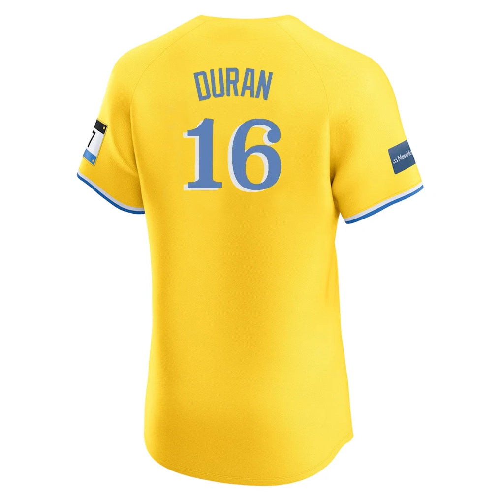 Silnrao B.Red Sox #16 Jarren Duran Player Yellow Limited Elite Home Game Stitched Jerseys