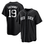 Silnrao B.Red Sox #19 Roman Anthony Player Black Home Game Stitched Jerseys