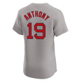 Silnrao B.Red Sox #19 Roman Anthony Player Gray Road Limited Elite Home Game Stitched Jerseys