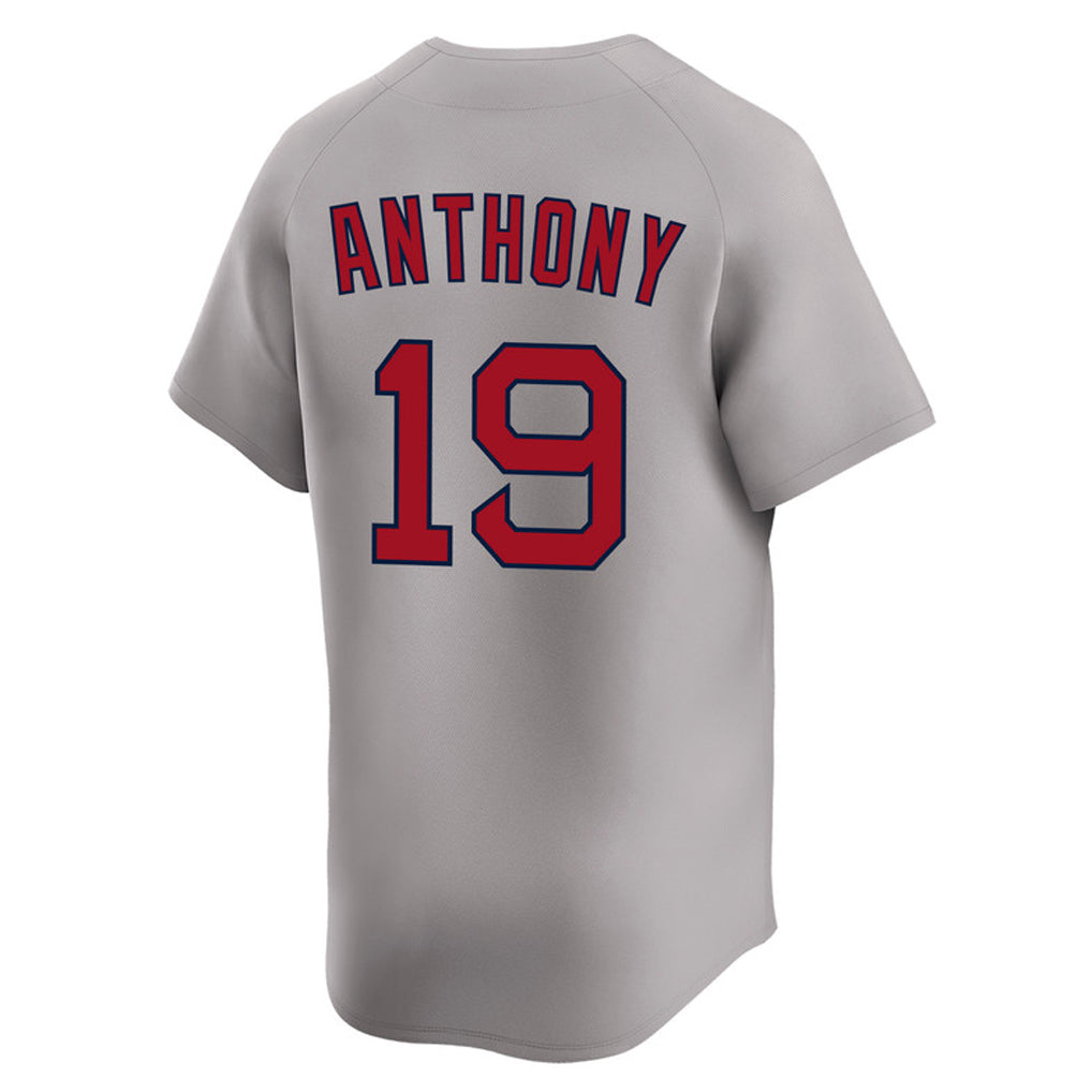 Silnrao B.Red Sox #19 Roman Anthony Player Gray Road Limited Home Game Stitched Jerseys