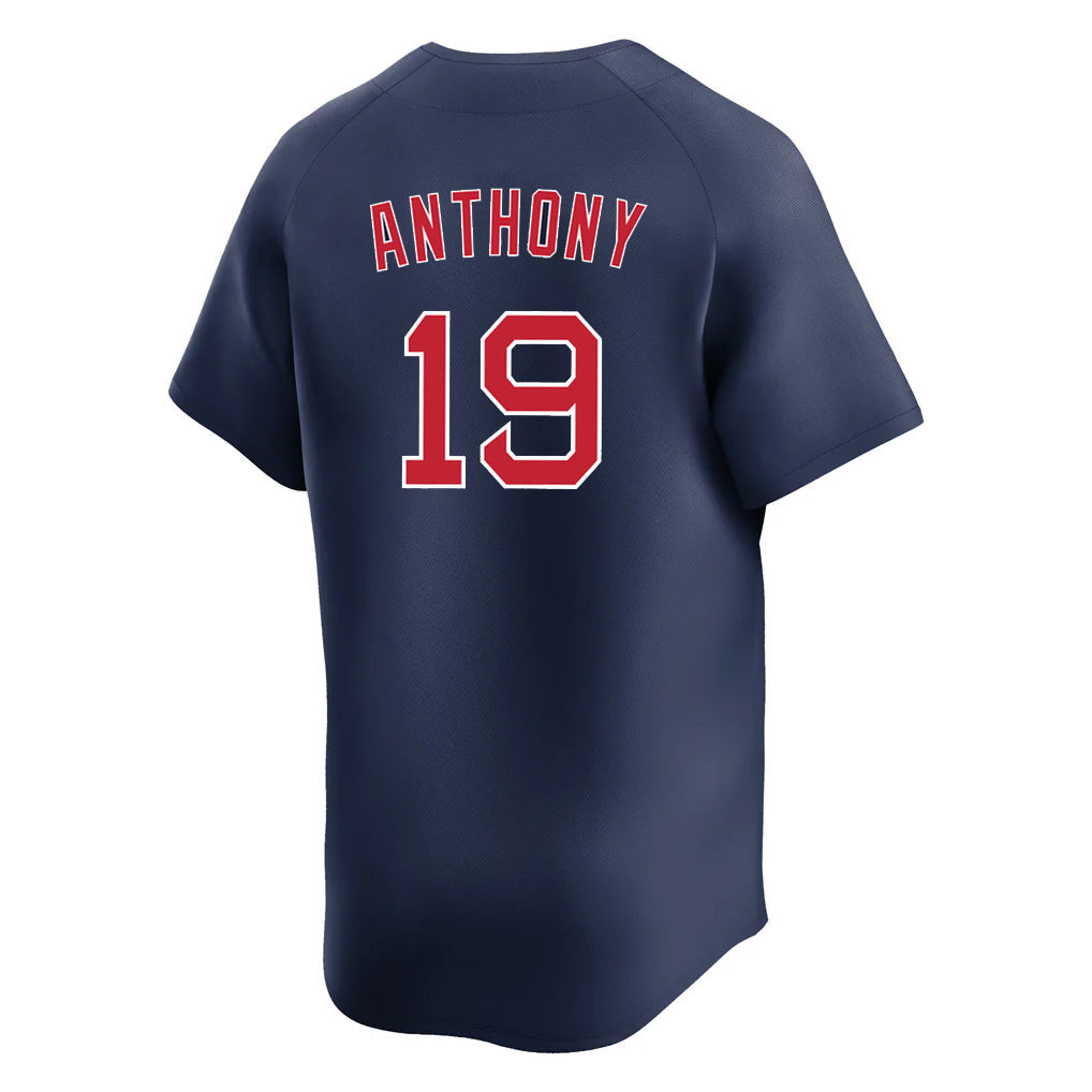 Silnrao B.Red Sox #19 Roman Anthony Player Navy Limited Home Game Stitched Jerseys