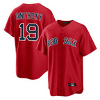 Silnrao B.Red Sox #19 Roman Anthony Player Red Home Game Stitched Jerseys1