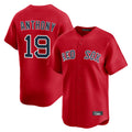 Silnrao B.Red Sox #19 Roman Anthony Player Red Limited Home Game Stitched Jerseys1