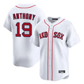 Silnrao B.Red Sox #19 Roman Anthony Player White Limited Home Game Stitched Jerseys1