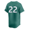 Silnrao B.Red Sox #22 Garrett Whitlock Player Green City Connect Limited Elite Home Game Stitched Jerseys