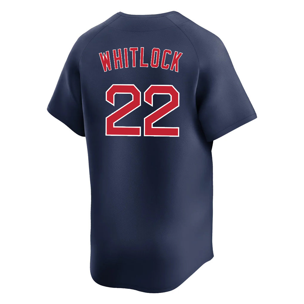 Silnrao B.Red Sox #22 Garrett Whitlock Player Navy Limited Home Game Stitched Jerseys