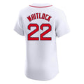 Silnrao B.Red Sox #22 Garrett Whitlock Player White Limited Elite Home Game Stitched Jerseys