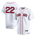 Silnrao B.Red Sox #22 Garrett Whitlock Player White Limited Home Game Stitched Jerseys1