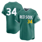 Silnrao B.Red Sox #34 David Ortiz Player Green City Connect Limited Home Game Stitched Jerseys1