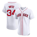 Silnrao B.Red Sox #34 David Ortiz Player White Limited Elite Home Game Stitched Jerseys1