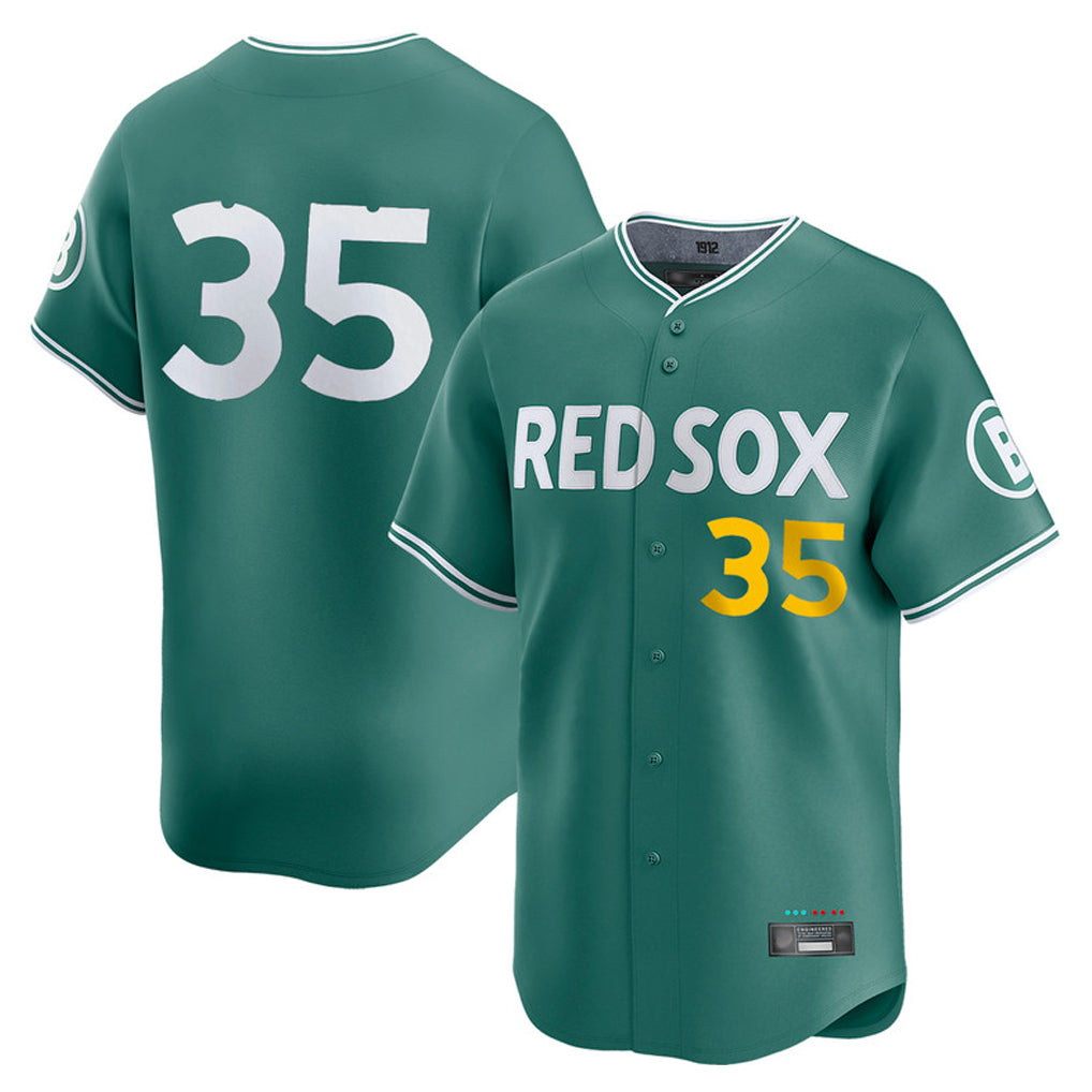 Silnrao B.Red Sox #35 Garrett Crochet Player Green City Connect Limited Home Game Stitched Jerseys1