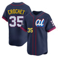 Silnrao B.Red Sox #35 Garrett Crochet Player Navy American League All-Star Edition Game Stitched Jerseys