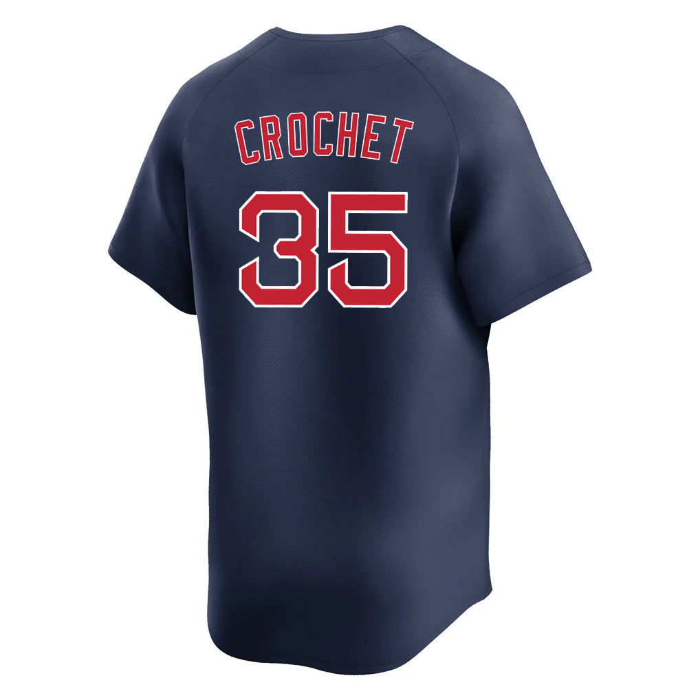 Silnrao B.Red Sox #35 Garrett Crochet Player Navy Limited Home Game Stitched Jerseys