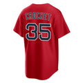 Silnrao B.Red Sox #35 Garrett Crochet Player Red Home Game Stitched Jerseys