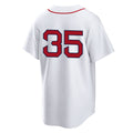 Silnrao B.Red Sox #35 Garrett Crochet Player White Home Game Stitched Jerseys