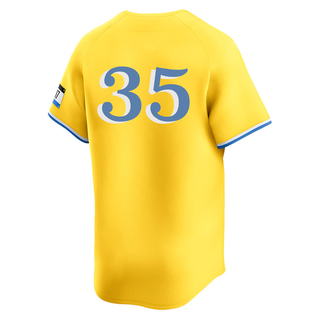 Silnrao B.Red Sox #35 Garrett Crochet Player Yellow Limited Home Game Stitched Jerseys