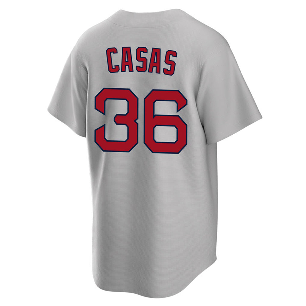 Silnrao B.Red Sox #36 Triston Casas Player Gray Road Home Game Stitched Jerseys