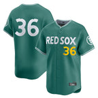 Silnrao B.Red Sox #36 Triston Casas Player Green City Connect Limited Home Game Stitched Jerseys1