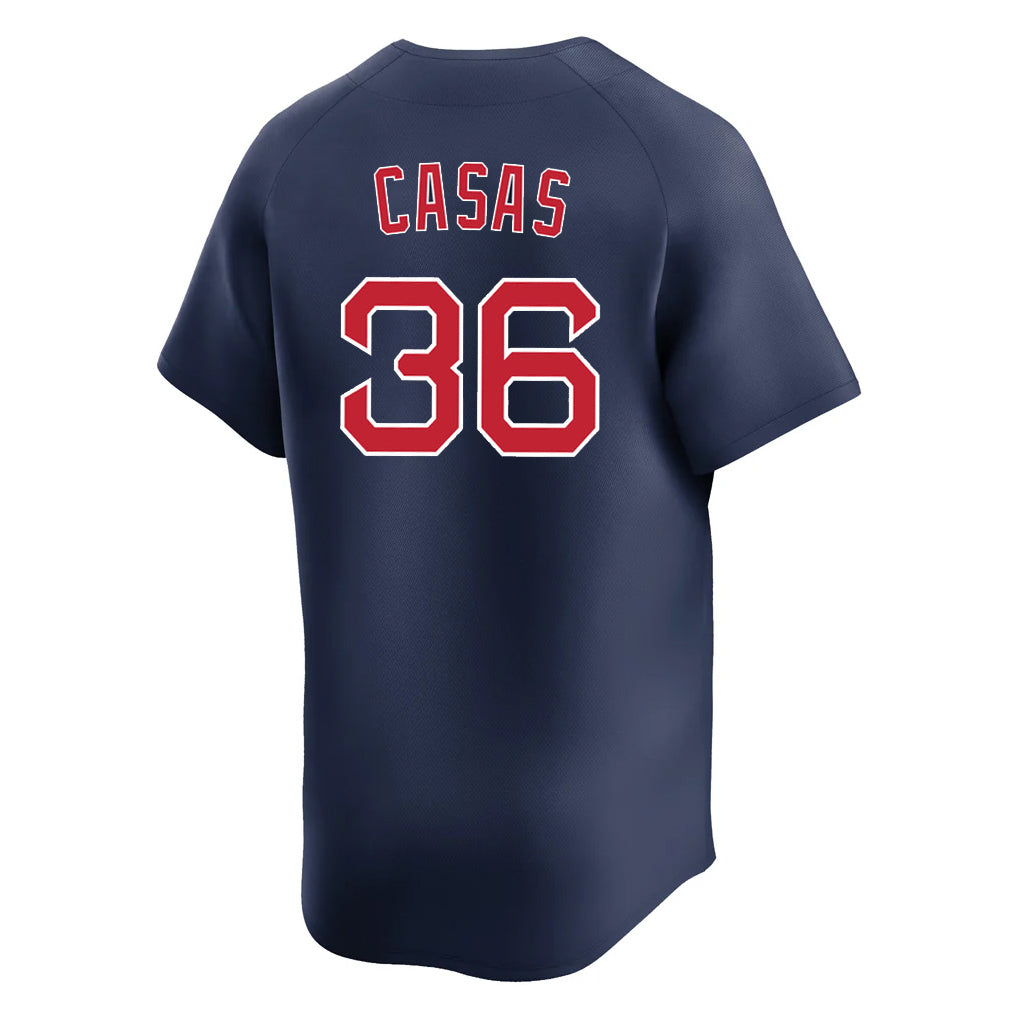 Silnrao B.Red Sox #36 Triston Casas Player Navy Limited Home Game Stitched Jerseys