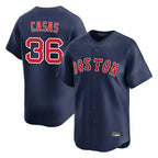 Silnrao B.Red Sox #36 Triston Casas Player Navy Limited Home Game Stitched Jerseys1