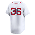 Silnrao B.Red Sox #36 Triston Casas Player White Limited Home Game Stitched Jerseys