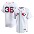 Silnrao B.Red Sox #36 Triston Casas Player White Limited Home Game Stitched Jerseys1