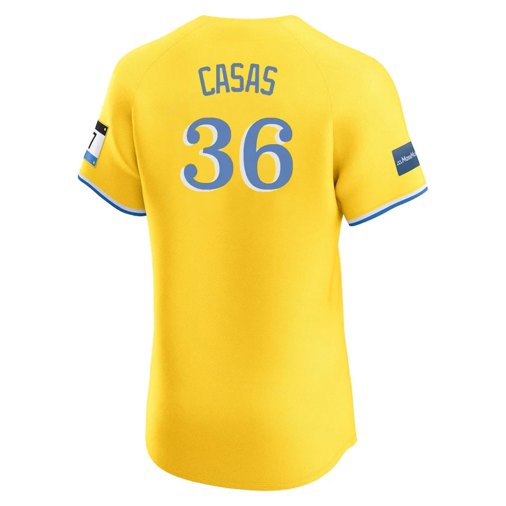 Silnrao B.Red Sox #36 Triston Casas Player Yellow Limited Elite Home Game Stitched Jerseys