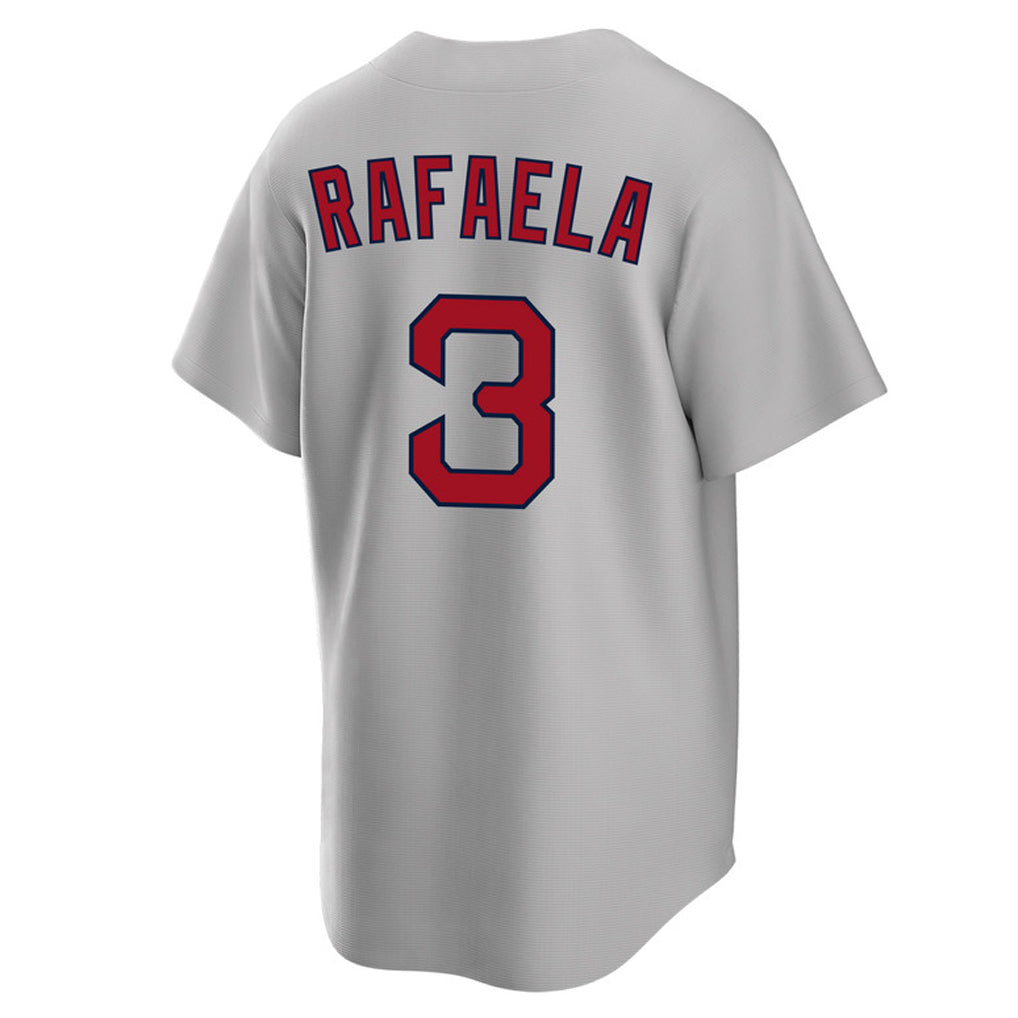 Silnrao B.Red Sox #3 Ceddanne Rafaela Player Gray Road Home Game Stitched Jerseys