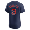 Silnrao B.Red Sox #3 Ceddanne Rafaela Player Navy Limited Elite Home Game Stitched Jerseys