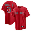 Silnrao B.Red Sox #3 Ceddanne Rafaela Player Red Home Game Stitched Jerseys1