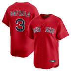 Silnrao B.Red Sox #3 Ceddanne Rafaela Player Red Limited Home Game Stitched Jerseys1