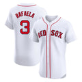 Silnrao B.Red Sox #3 Ceddanne Rafaela Player White Limited Elite Home Game Stitched Jerseys1
