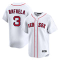 Silnrao B.Red Sox #3 Ceddanne Rafaela Player White Limited Home Game Stitched Jerseys1