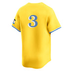 Silnrao B.Red Sox #3 Ceddanne Rafaela Player Yellow Limited Home Game Stitched Jerseys