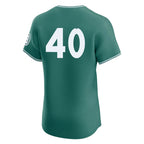Silnrao B.Red Sox #40 Willson Contreras Player Green City Connect Limited Elite Home Game Stitched Jerseys