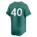 Silnrao B.Red Sox #40 Willson Contreras Player Green City Connect Limited Home Game Stitched Jerseys