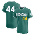 Silnrao B.Red Sox #44 Aroldis Chapman Player Green City Connect Limited Elite Home Game Stitched Jerseys1