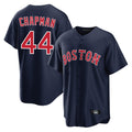 Silnrao B.Red Sox #44 Aroldis Chapman Player Navy Home Game Stitched Jerseys1