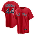 Silnrao B.Red Sox #44 Aroldis Chapman Player Red Home Game Stitched Jerseys1