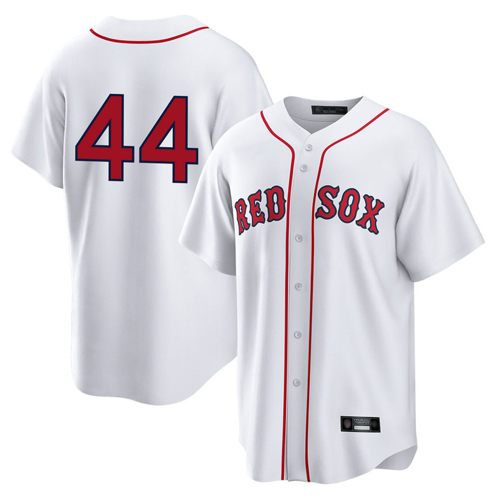 Silnrao B.Red Sox #44 Aroldis Chapman Player White Home Game Stitched Jerseys1