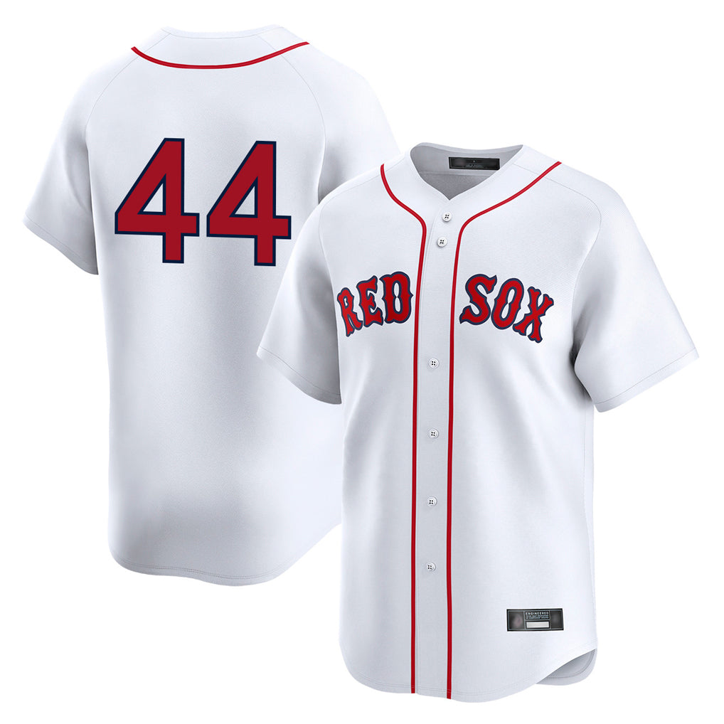Silnrao B.Red Sox #44 Aroldis Chapman Player White Limited Home Game Stitched Jerseys1