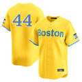 Silnrao B.Red Sox #44 Aroldis Chapman Player Yellow Limited Home Game Stitched Jerseys1