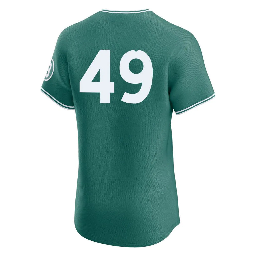 Silnrao B.Red Sox #49 Tim Wakefield Player Green City Connect Limited Elite Home Game Stitched Jerseys
