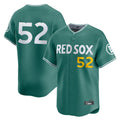 Silnrao B.Red Sox #52 Wilyer Abreu Player Green City Connect Limited Home Game Stitched Jerseys1