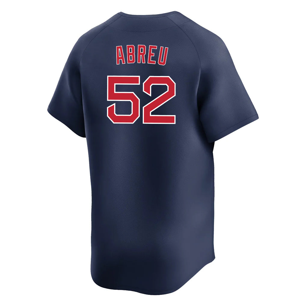 Silnrao B.Red Sox #52 Wilyer Abreu Player Navy Limited Home Game Stitched Jerseys