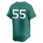 Silnrao B.Red Sox #55 Ranger Su¨¢rez Player Green City Connect Limited Home Game Stitched Jerseys