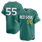 Silnrao B.Red Sox #55 Ranger Su¨¢rez Player Green City Connect Limited Home Game Stitched Jerseys1