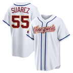 Silnrao B.Red Sox #55 Ranger Suarez Player White 2026 World Classic Limited Home Game Stitched Jerseys